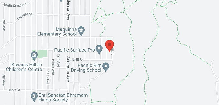 map of 2524 17TH AVE